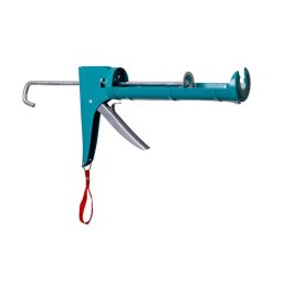 Pistol pentru silicon TOTAL 9” (235 mm), cu taietor integrat si prindere sigura
