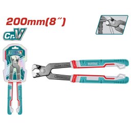 Cleste pentru sarma TOTAL industrial 200 mm (8”), otel Cr-V, maner ergonomic