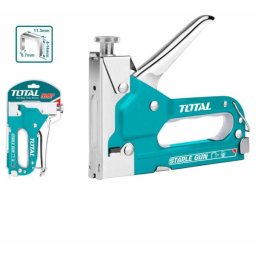 Capsator pentru tapiterie TOTAL, forta reglabila, capse 4–14 mm