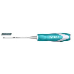 Dalta pentru lemn TOTAL 6 mm, 140 mm, otel CR-V, industriala