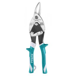 Foarfeca pentru tabla stanga Total, 250 mm (10"), pentru taieturi curbe precise