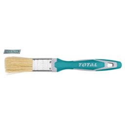 Pensula de vopsea TOTAL 25 mm cu maner TPR, pentru retusuri precise