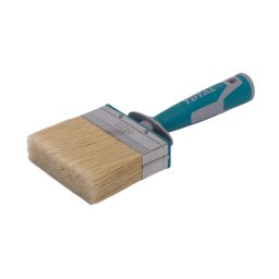 Pensula pentru vopsit tavan TOTAL, 4" (100x30 mm), industriala, maner ergonomic