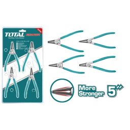 Set clesti pentru sigurante Seeger TOTAL, 4 bucati, 125 mm (5")