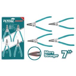 Set clesti pentru sigurante TOTAL, 4 piese, 7”/180 mm, industrial