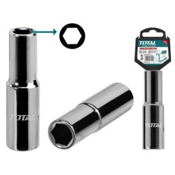 Cheie tubulara lunga TOTAL 12 mm, prindere 1/2" pentru uz industrial