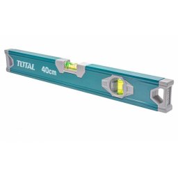 Nivela cu bula TOTAL Super Select, 40 cm, aluminiu, 2 fiole