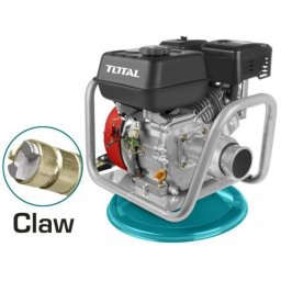 Vibrator de beton pe benzina TOTAL 4.8 kW (6.5 CP), cuplaj tip gheare