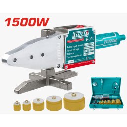Masina de sudat tevi PPR/PE Total 800/1500W cu termostat, 20–63 mm