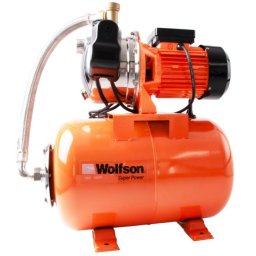 Hidrofor Wolfson 24L, 800W, cap din inox, 3200 l/h, presostat automat