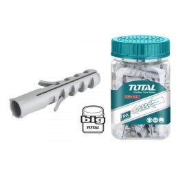 Set dibluri TOTAL 10x50 mm, 40 bucati pentru fixari rapide