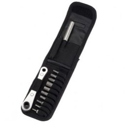 Trusa clichet pentru bicicleta Bike Hand, 12 piese din otel, biti imbus/Torx