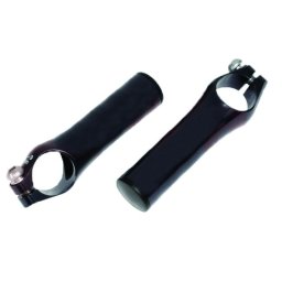 Coarne pentru ghidon din aluminiu AL6061 forjate 3D, 118 mm, 77 g/pereche