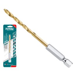 Burghiu TOTAL HSS 3.5 mm cu prindere hexagonala tip bit, schimbare rapida