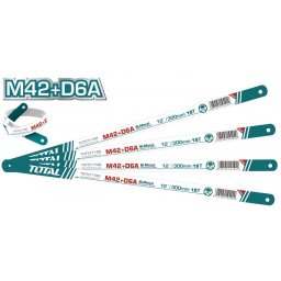 Lama ferastrau bimetal TOTAL 300 mm (12”) 18T, M42 + D6A