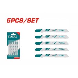 Set 5 lame pentru fierastrau pendular TOTAL, pentru metal, 76 mm