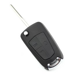 Carcasa cheie tip briceag cu lama fixa pentru Opel Astra H, compatibila cu electronica