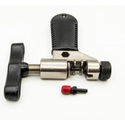 Presa de lant pentru bicicleta si motocicleta, cu maner ergonomic din plastic