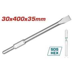 Dalta hexagonala plata TOTAL 30x400x35 mm pentru rotopercutor