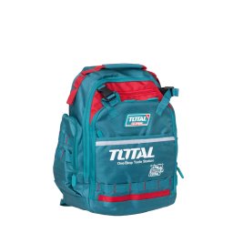 Ghiozdan pentru scule TOTAL, 8 kg, poliester Oxford 1680D, cadru rigid