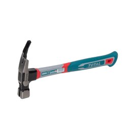 Ciocan de dulgherie TOTAL 600 g cu suport magnetic si maner antialunecare
