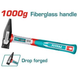 Ciocan de lacatuserie TOTAL 1000 g cu maner din fibra de sticla