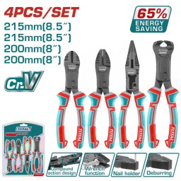 Set clesti TOTAL 4 piese cu economisire 65% energie, Cr-V si acoperire teflon