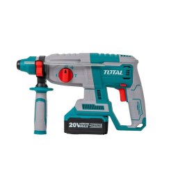 Ciocan rotopercutor TOTAL 20V Li-Ion 2,5J, SDS+ cu 2 acumulatori 4Ah si încarcator