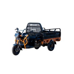 Triciclu electric cargo Blade Sprint 3.0 2000W, 72V 45Ah, 600 kg, negru-portocaliu