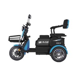 Triciclu electric pentru persoane Blade Viva 14, 1200W, 60V 20Ah, albastru-negru