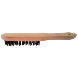 Perie de sarma Strend Pro, 5 randuri, otel, maner lemn, 30 cm