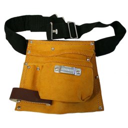 Puzdro din piele pentru scule HR68404 cu prindere la curea, 1 buzunar