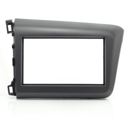 Rama adaptor 2DIN pentru Honda Civic Sedan 2011–2013, gri închis