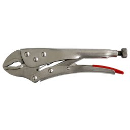 Cleste autoblocant Strend Pro 250 mm cu falci curbate si surub de reglaj