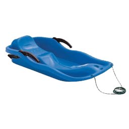 Sanie bob pentru copii RACE cu frane, 87x40 cm, plastic rezistent