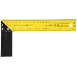 Echer Strend Pro YPS-709 din otel calit, 250 mm, pentru masurare si trasare precisa