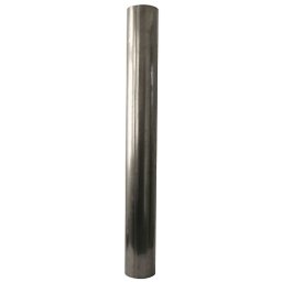 Tub de fum Dymo 132 mm din otel subtire, 100 cm, pentru soba si semineu