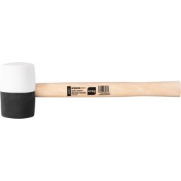 Ciocan de cauciuc Strend Pro HM232 450 g, 300 mm, coada din lemn