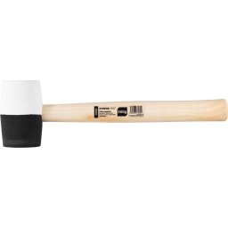 Ciocan din cauciuc Strend Pro 560 g cu coada din lemn, 300 mm