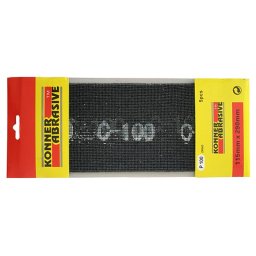 Plasa abraziva Konner S80 115x290 mm G120 pentru slefuire gips-carton, set 5 buc