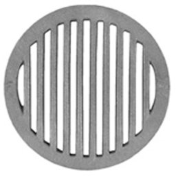 Gratar din fonta rotund Ø200 mm pentru soba, cuptor si semineu