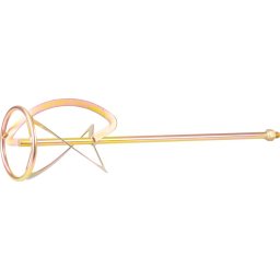 Paleta mixer pentru mortar Strend Pro PXE-01, 140x600 mm, filet M14