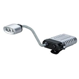 Lampa fata pentru bicicleta HS-5930 BiCycle, 3 LED, 3xAAA, cu clip