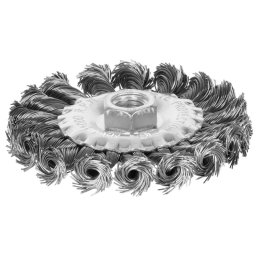 Perie de sarma radiala Strend Pro CWB-505, 100 mm, M14x2, ondulata