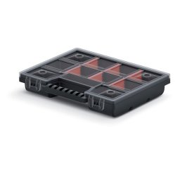 Organizator tip valiza NOR08 cu compartimente reglabile, 19,5x15,5 cm