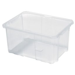 Cutie depozitare din plastic CARGO NCC12, 30x20x16 cm, transparenta