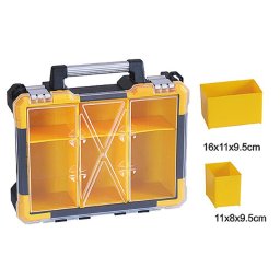Organizator tip valiza HL3086-C cu 6 compartimente, 38x34x11 cm
