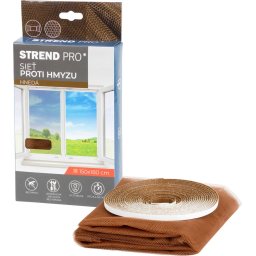 Plasa anti-tantari pentru fereastra FlyScreen3 150x180 cm, maro, PE