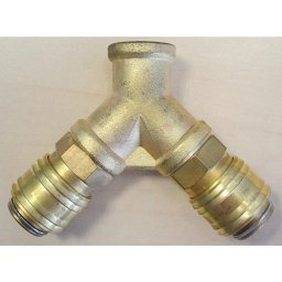 Racord Y pentru compresor aer Airtool YQ-1, 3/8”, 2 iesiri