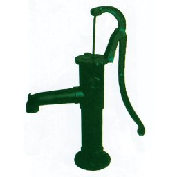 Pompa manuala de gradina GP-011 decorativa, pentru apa, 41x16x68 cm